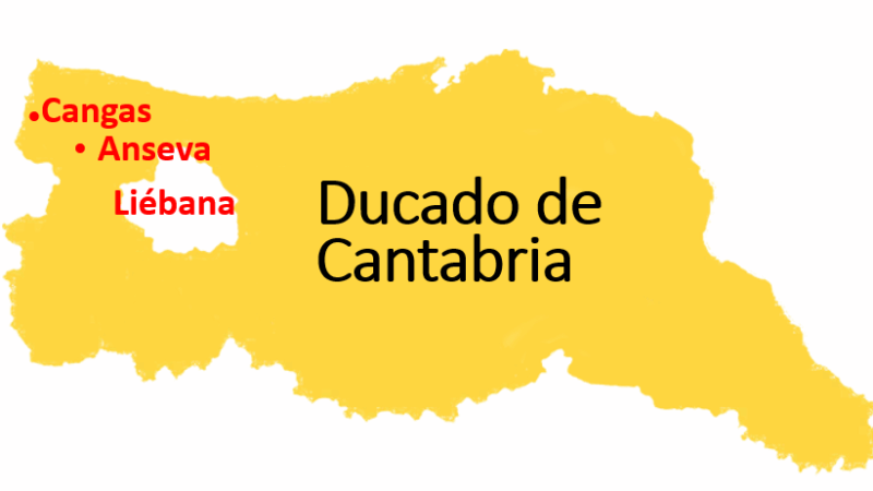 Don Pelayo no se rebeló en Asturias, sino en el Ducado de Cantabria