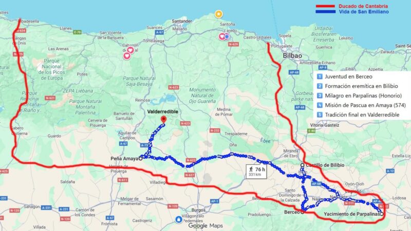 San Millán, una figura mítica de la cristianización de la Cantabria visigoda